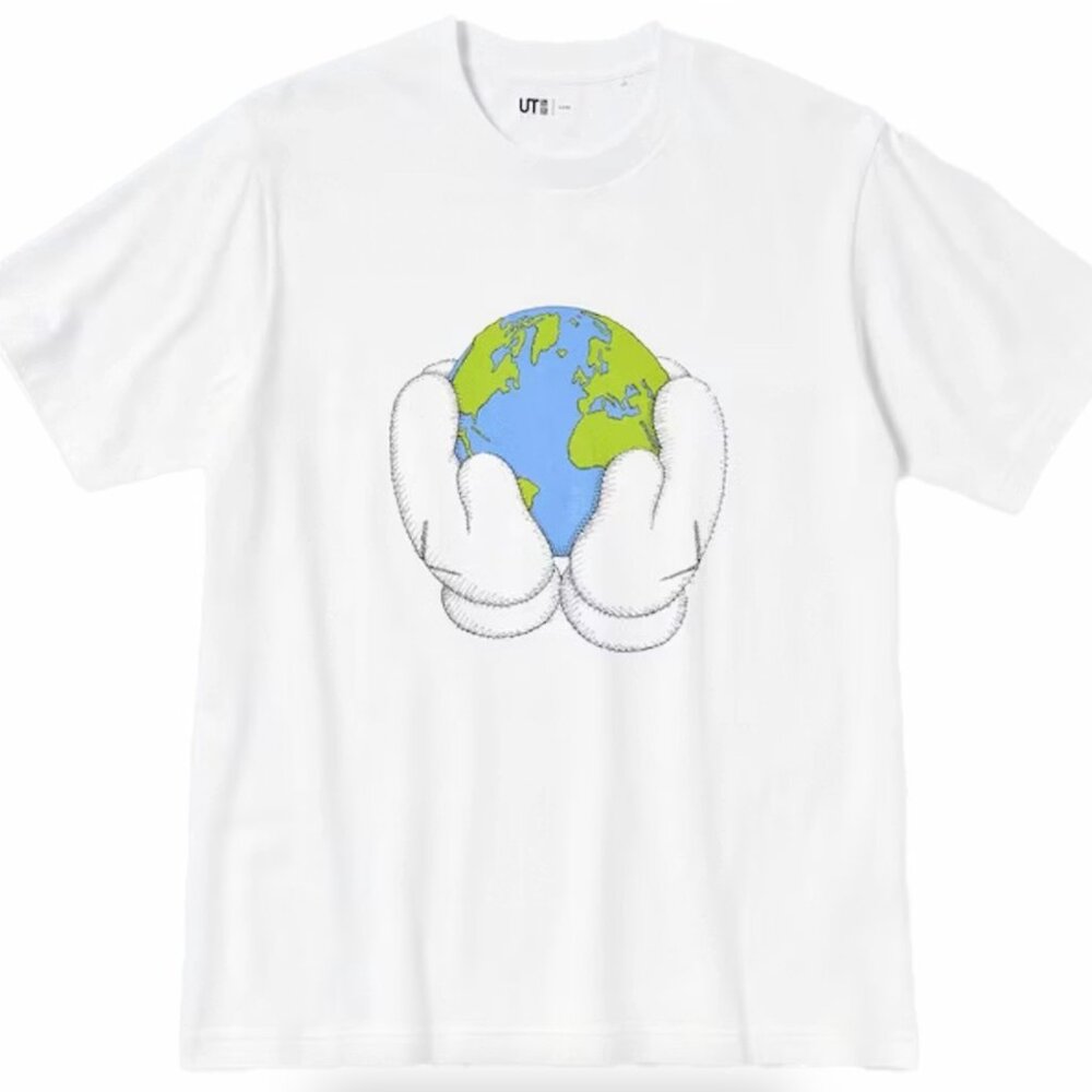 KAWS Peace for All x UNIQLO UT Tee